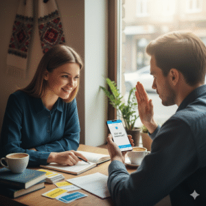 Don’t Get Lost: Essential Ukrainian Phrases to Ask for Help and Repeat 🗣️
