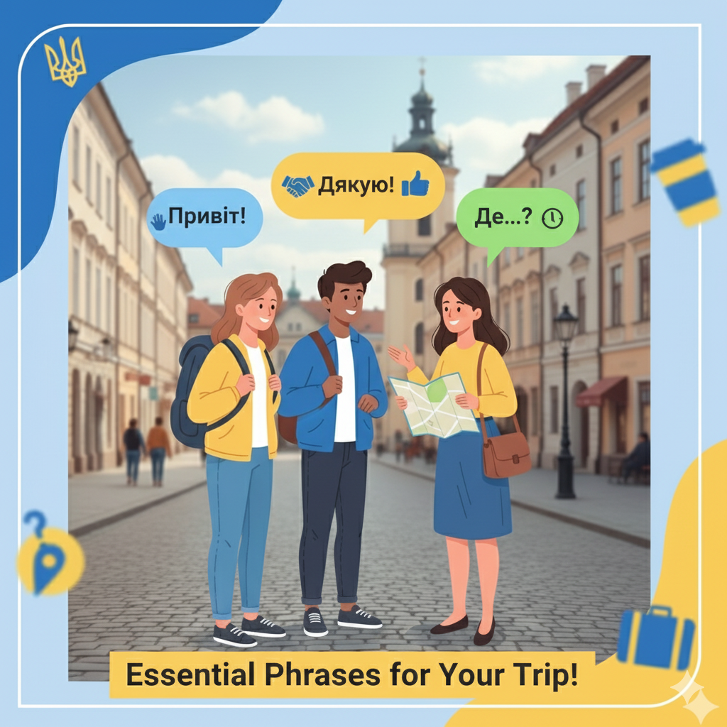 Phrases for trip to Ukraine
